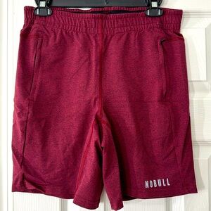 NOBULL Red Athletic Shorts